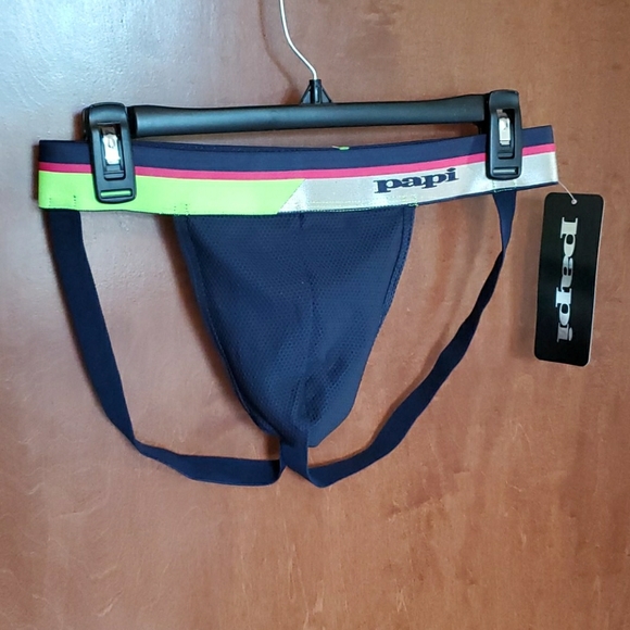 Papi Other - Blue Papi Microfiber Jockstrap Medium NWT
